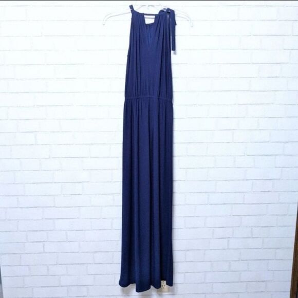 TIANA B. Halter Slinky Wide Leg Jumpsuit S - Picture 5 of 8